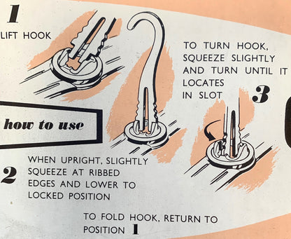 Glorious 1950s UNDIES DRYER "dry and air anywhere"