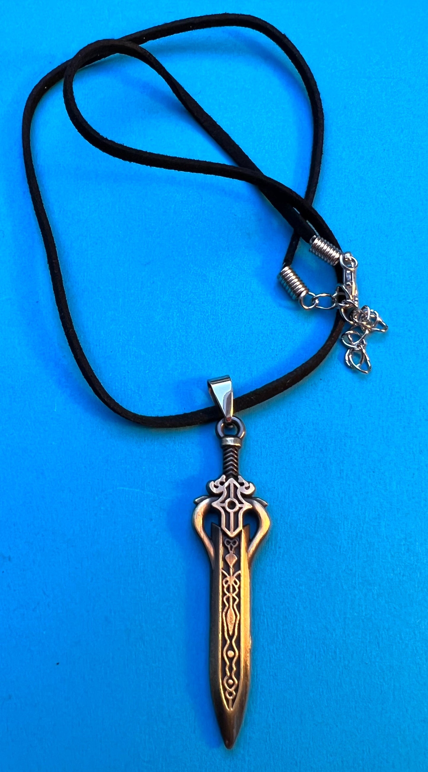 Impressive Chunky 6cm Sword Pendant