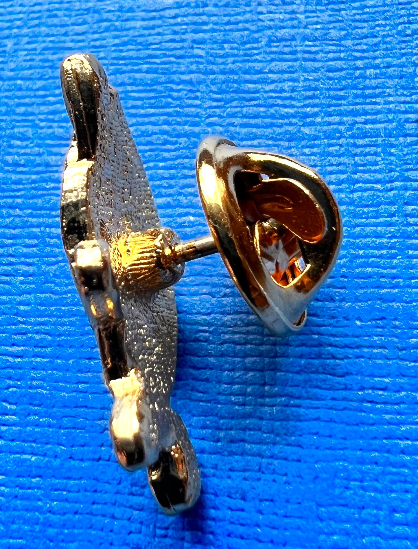 Enamel & Swarovski Crystal Decorated Little Vintage Pins Fox, Parrot or Tortoise