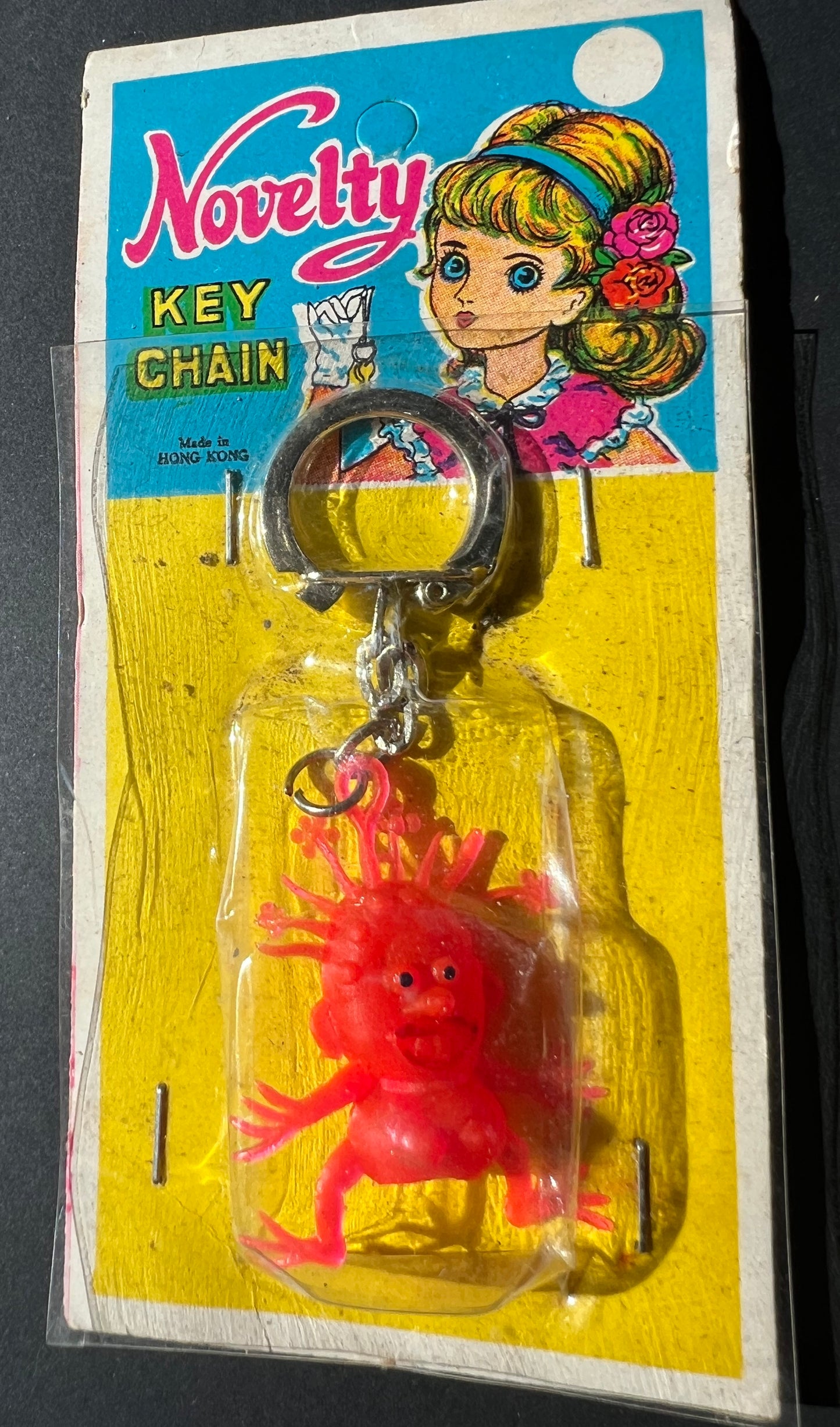 Scary Rubber Monster Key Rings Made in Hong Kong