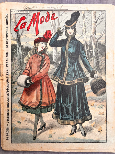 Issue No.2 January 1916 French La Mode