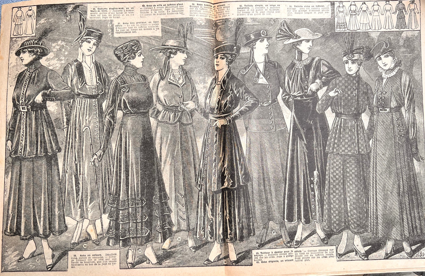 Issue No.2 January 1916 French La Mode