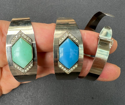 6 Pieces of Vintage Blue Jewellery