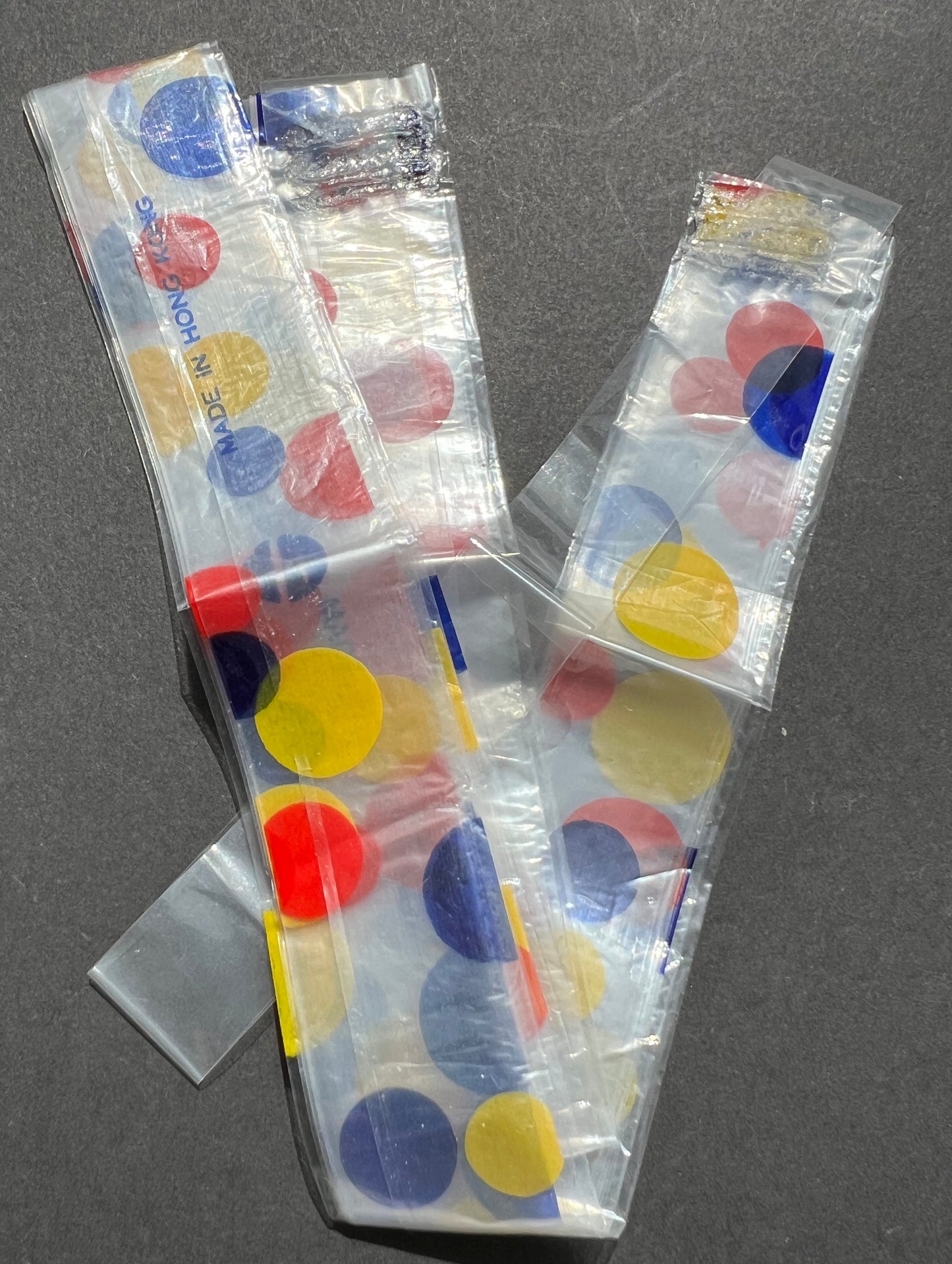 1950s Bright Spotty Rain Hats in Little Cases.