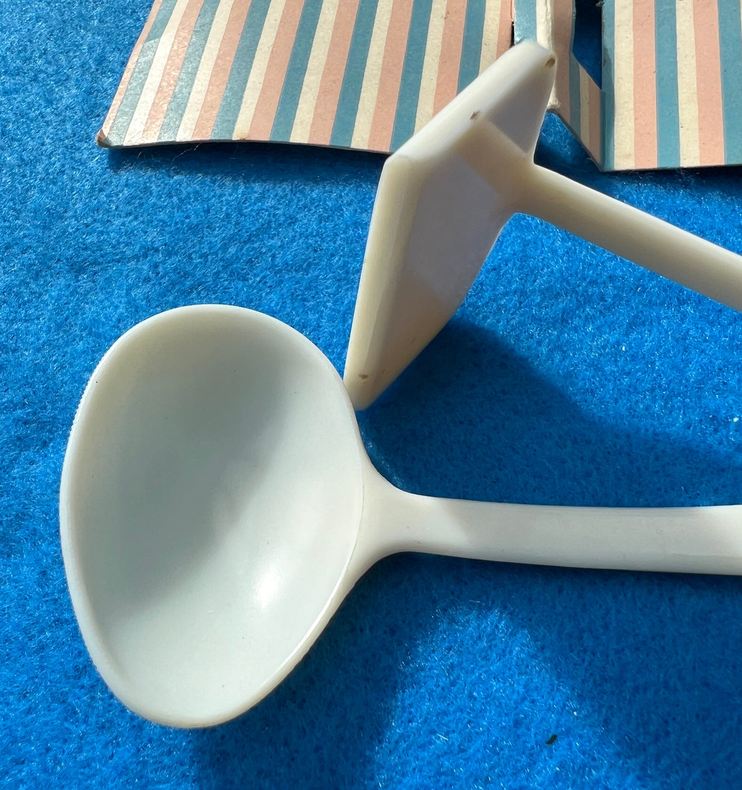 Vintage BEX Baby's Spoon and Pusher Set