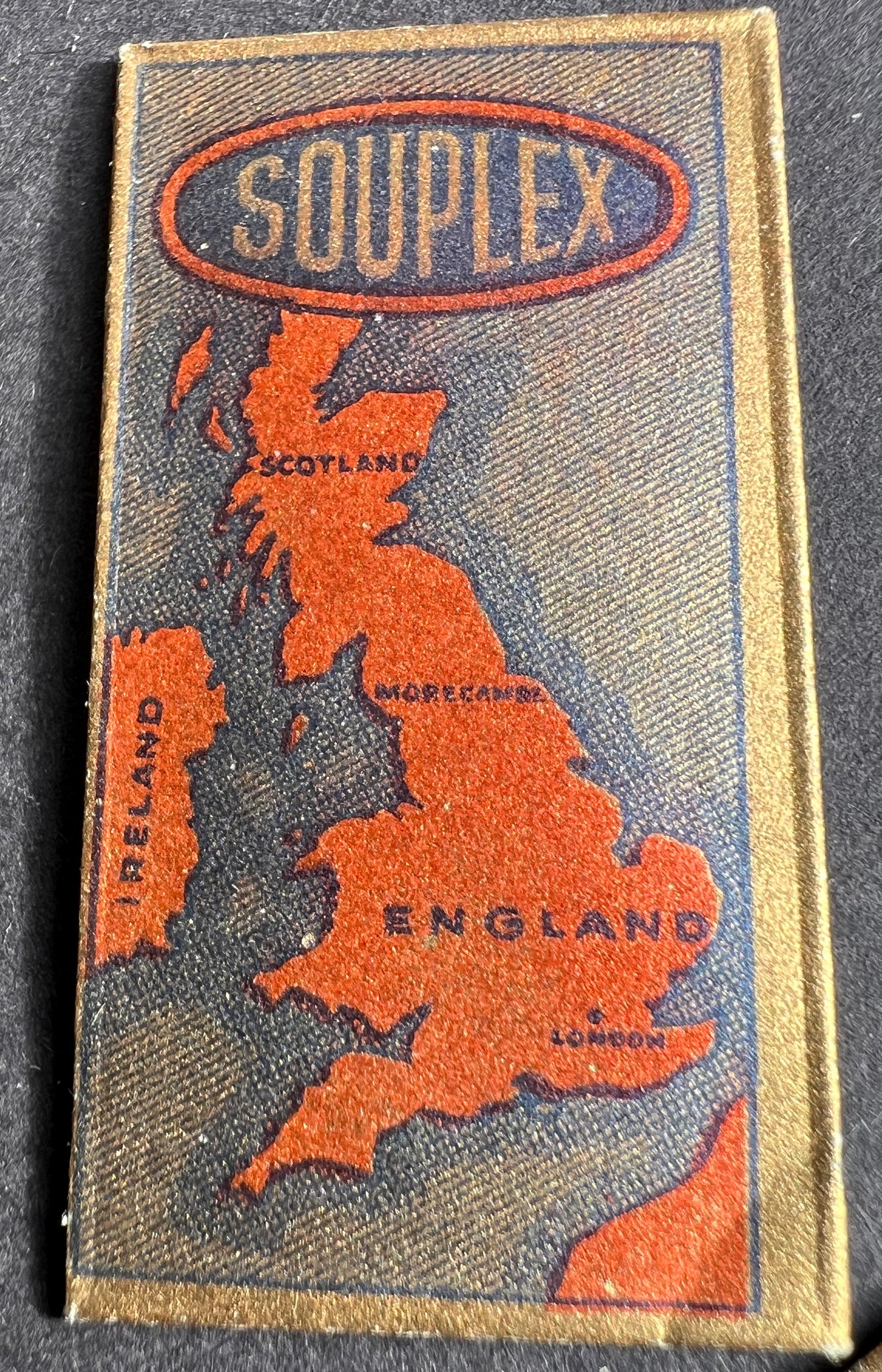 1930s SOUPLEX Razor Blade Made in Morecombe !