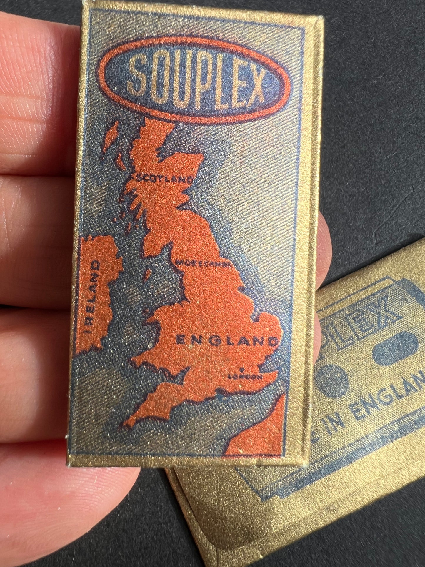 1930s SOUPLEX Razor Blade Made in Morecombe !