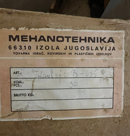 1970s Slovenian MEHANOTEHNIKA Wild West Boxed Cowboys or Indians Unused Old Shop Stock