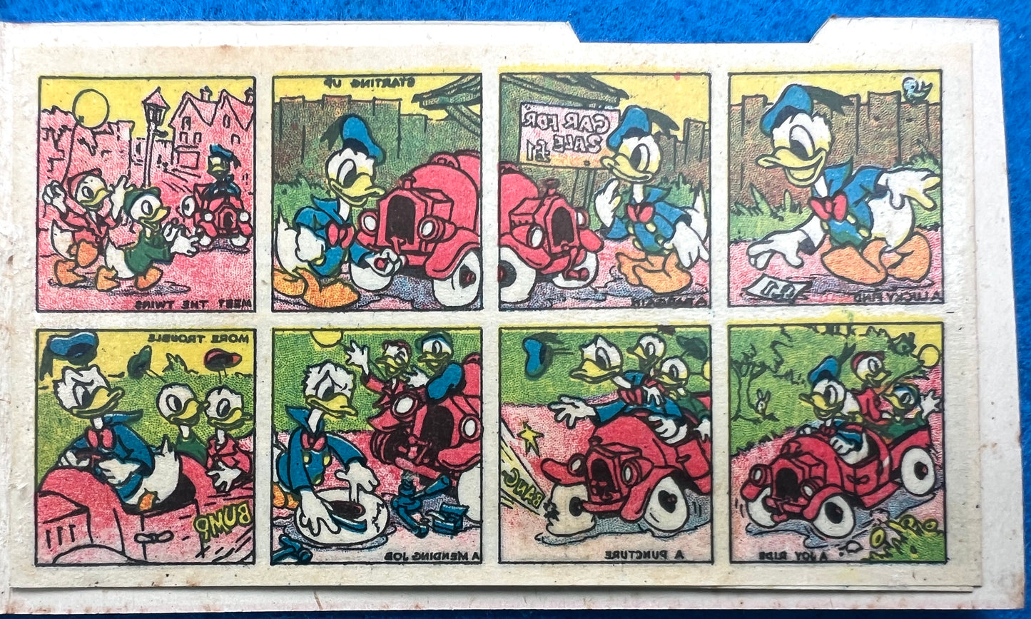 1950s DONALD DUCK Transfer Book by Permission of Walt Disney
