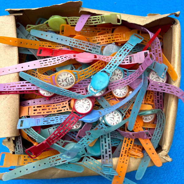 Over 100 Toy Plastic Watches