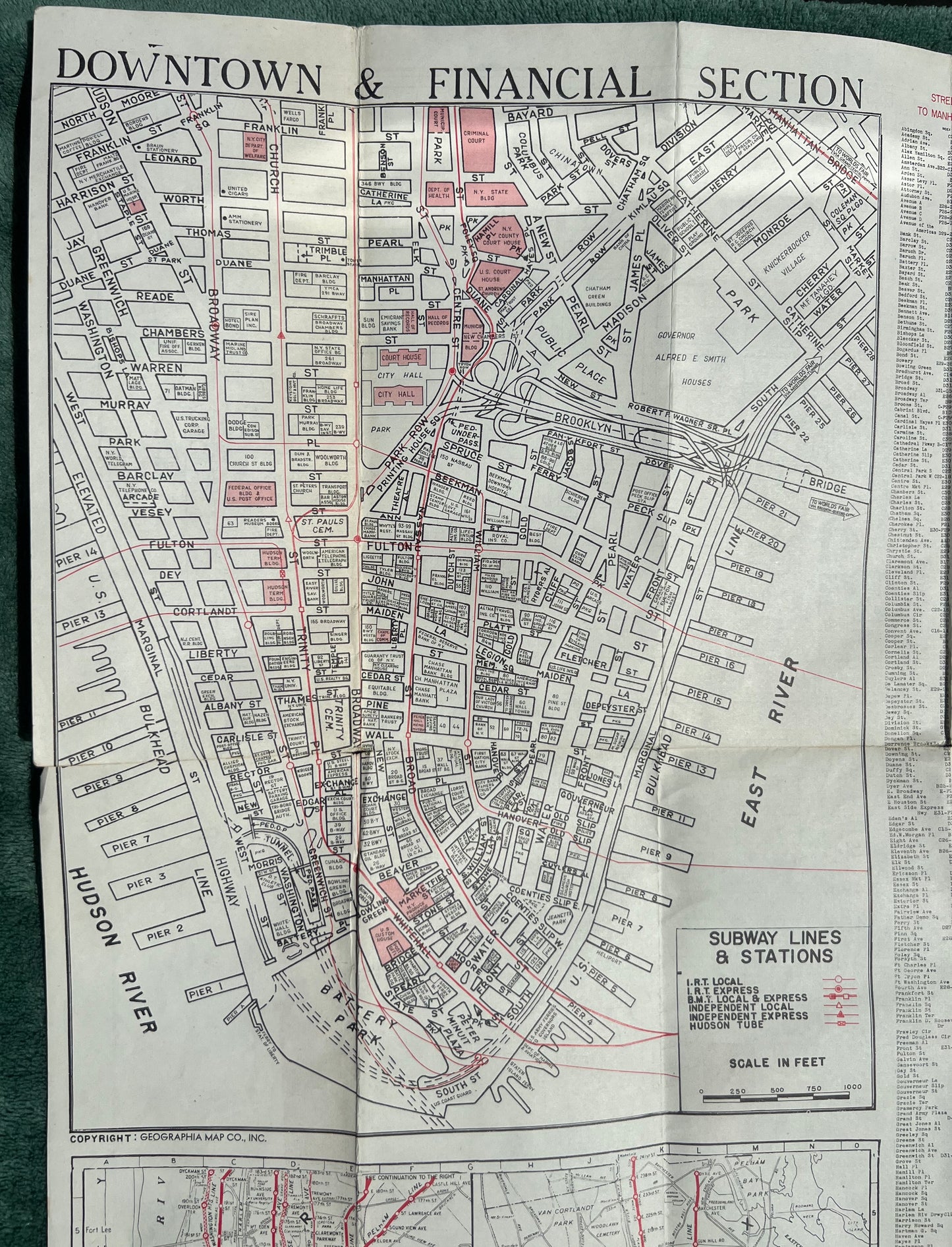 Old New York Map
