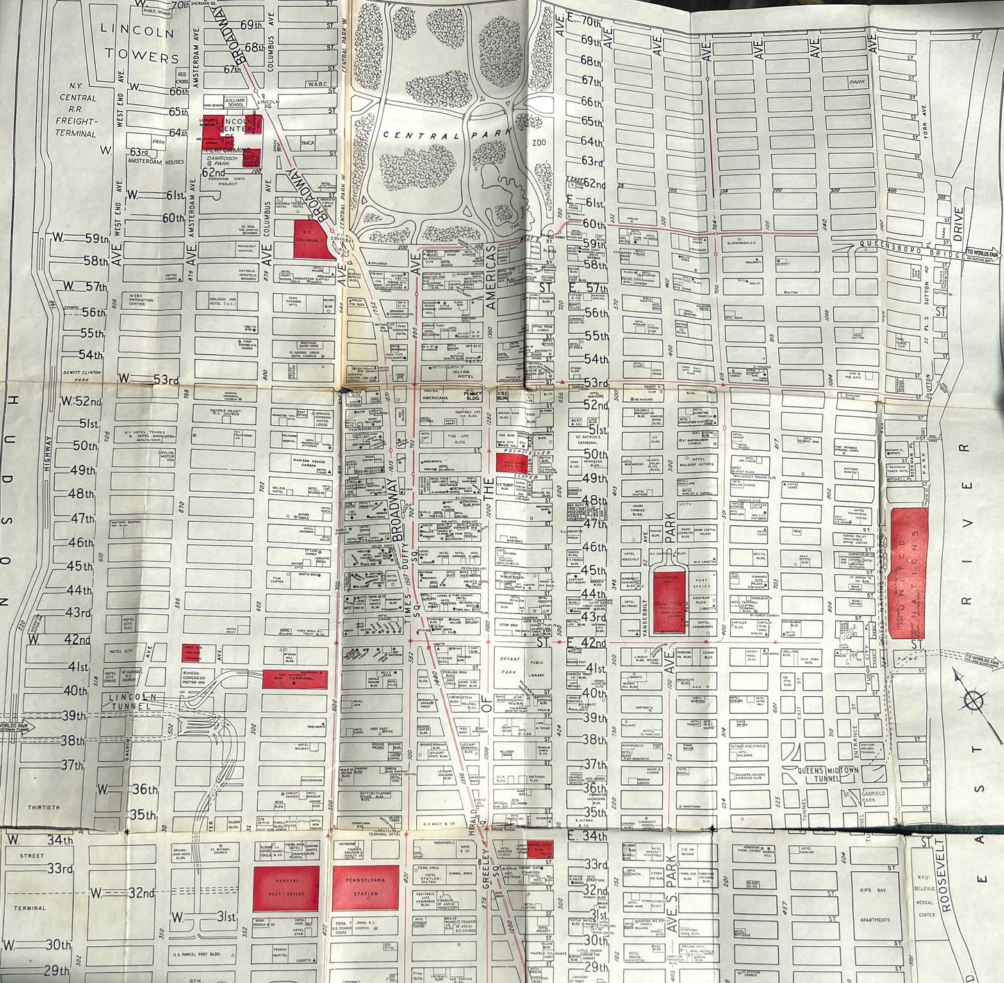 Old New York Map