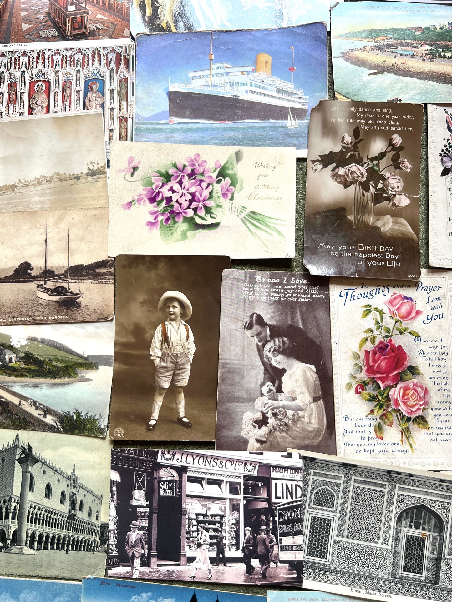 Job Lot of Old Postcards