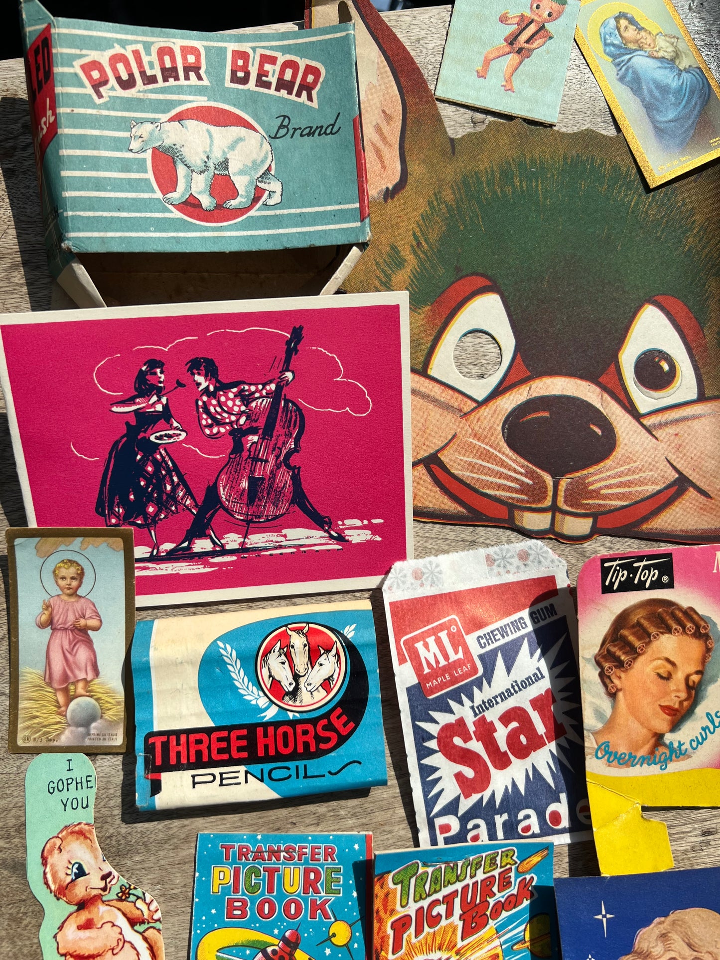 Job Lot of Vintage Paper Items For Creative Endeavours