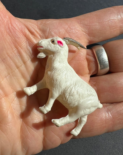 Vintage Celluloid Goat Made in Japan