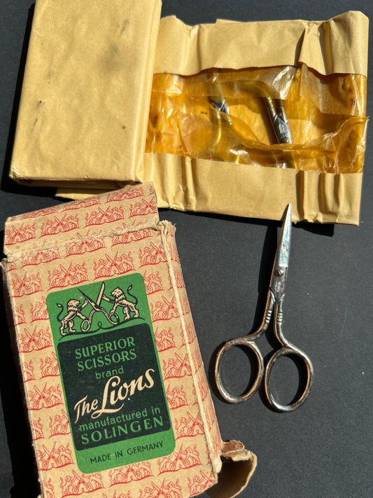 Box of Vintage German Scissors