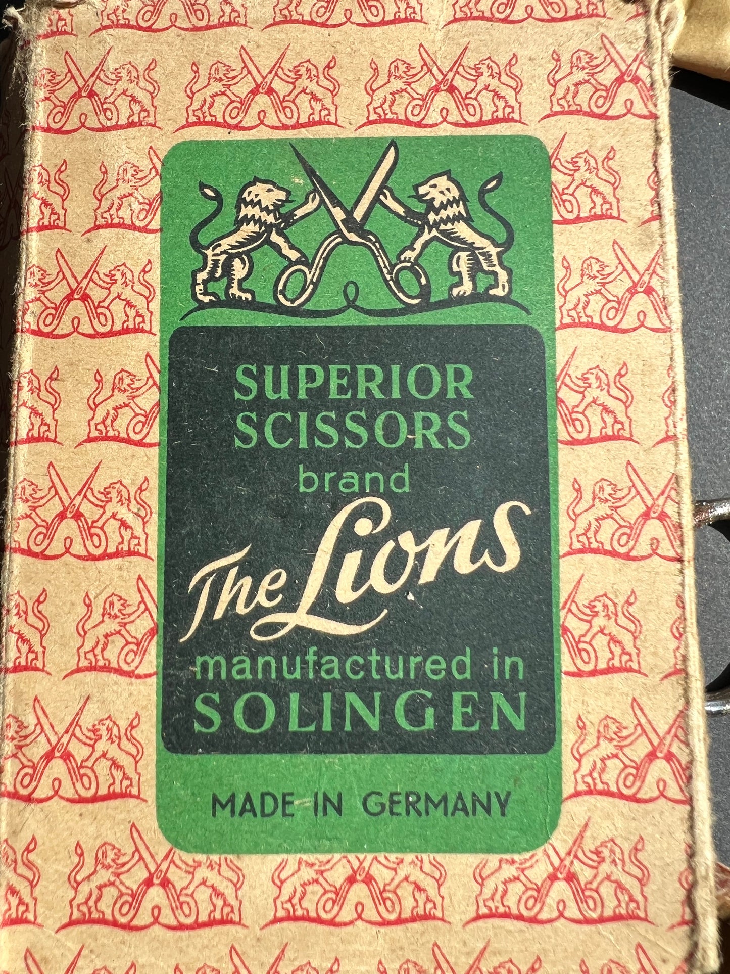 Box of Vintage German Scissors
