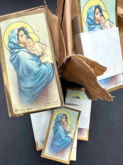 1000 Vintage Madonna and Child Holy Cards