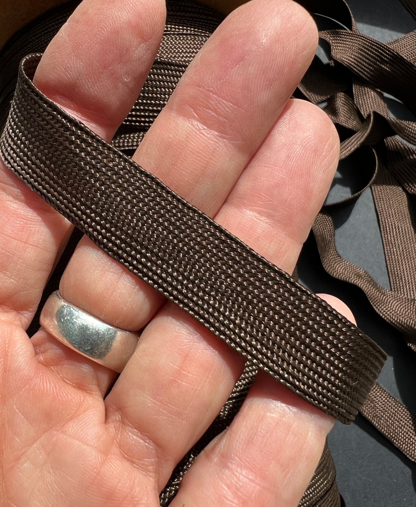 Big Roll of 1.4cm wide BrownTape