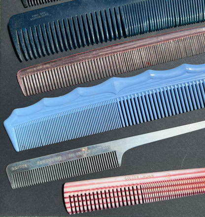 7 Vintage Combs - all unused