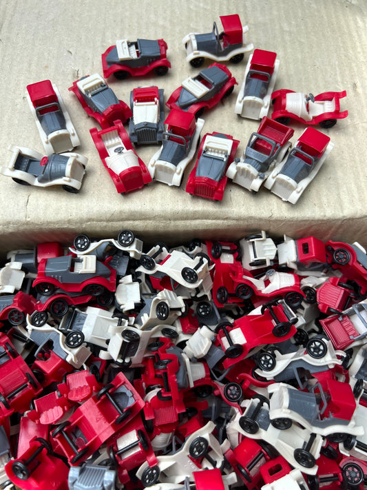 24 Characterful Old 4.5cm Cars- 6 Different Designs