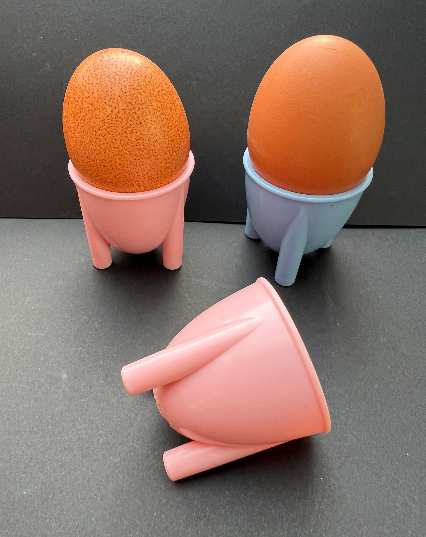 1940/50s Space Age BEX Egg Cups Made in ENGLAND