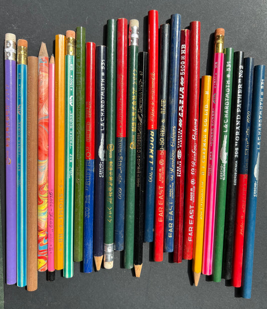 16 Vintage Lead Pencils - All Different