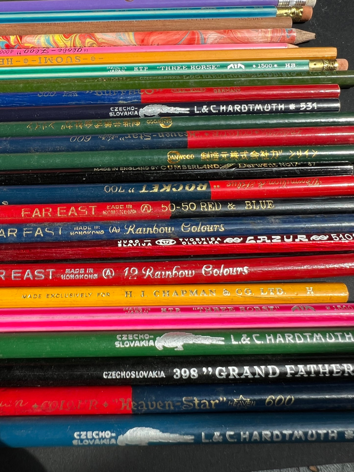 25 Vintage Pencils - All Different