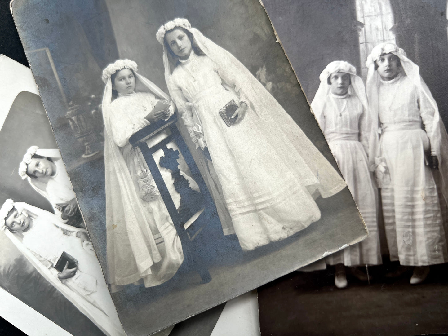 9 Photos of French Sisters First Communion in the 1930s