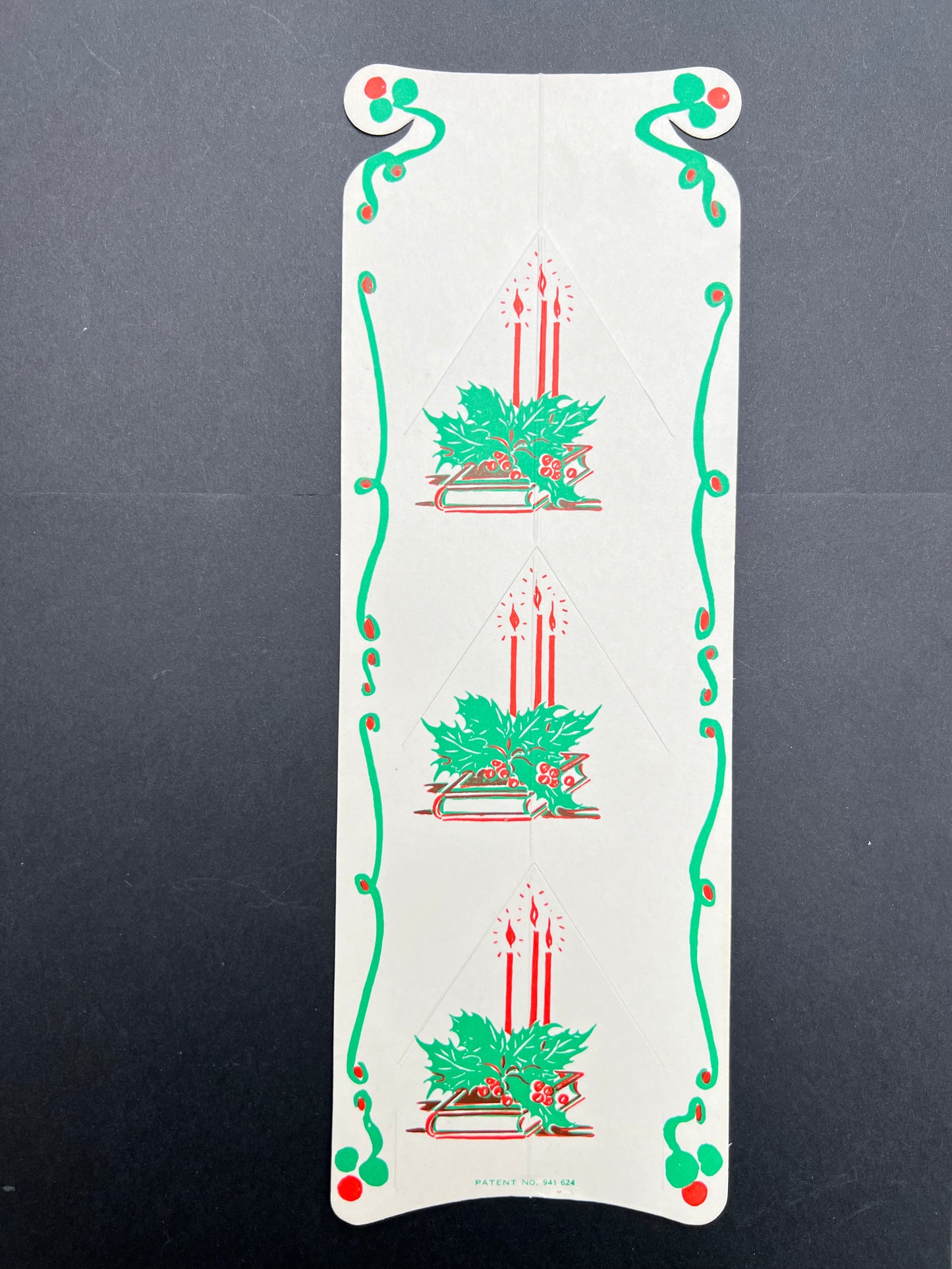 10 vintage Christmas Card Holders