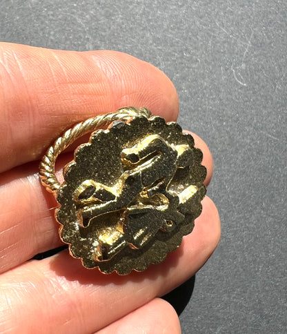 1950s Jiving Dancers Scarf Clip