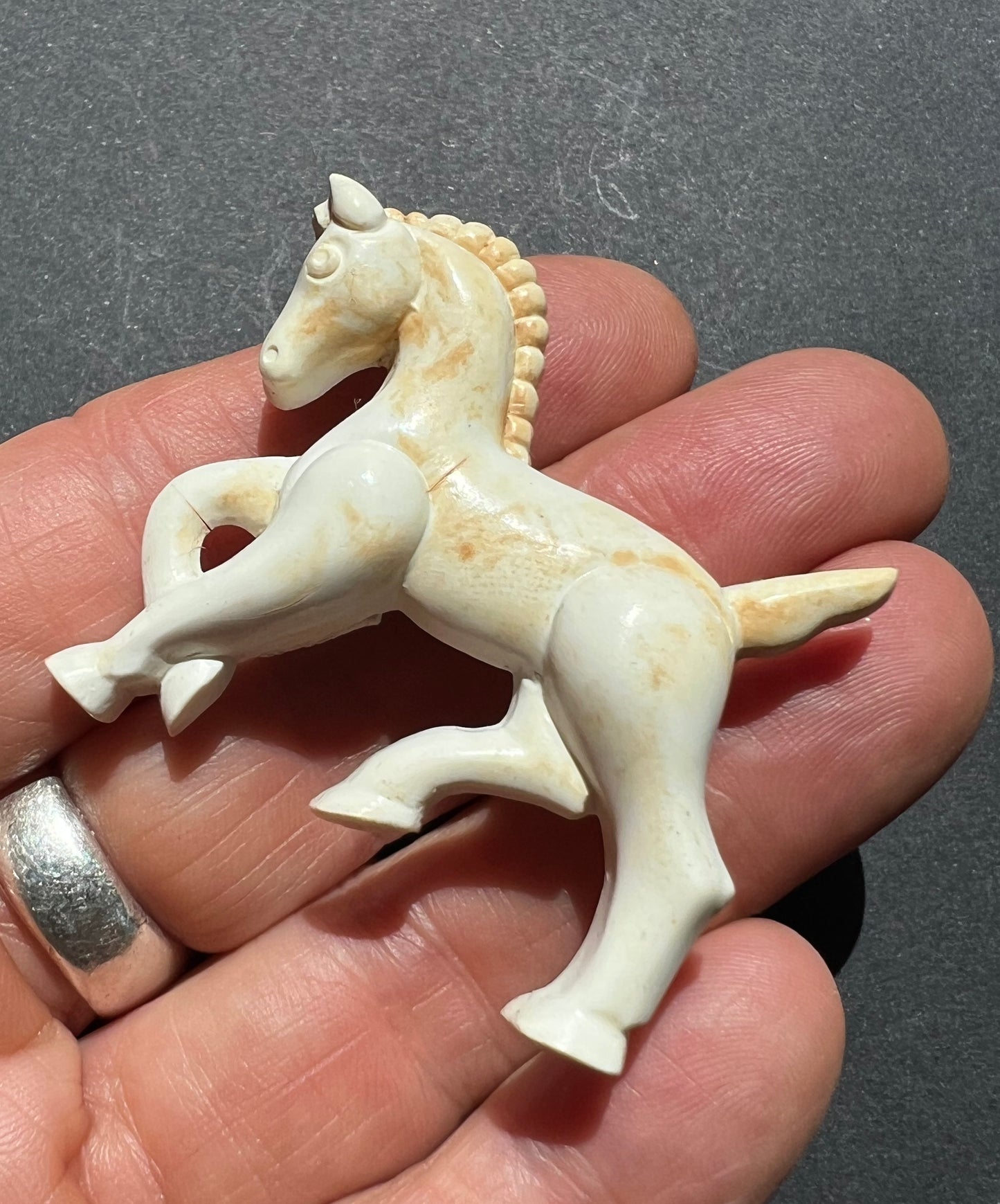 Vintage Cart Horse Brooch