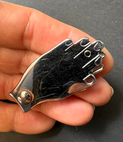 Vintage hand shaped Nail Clippers