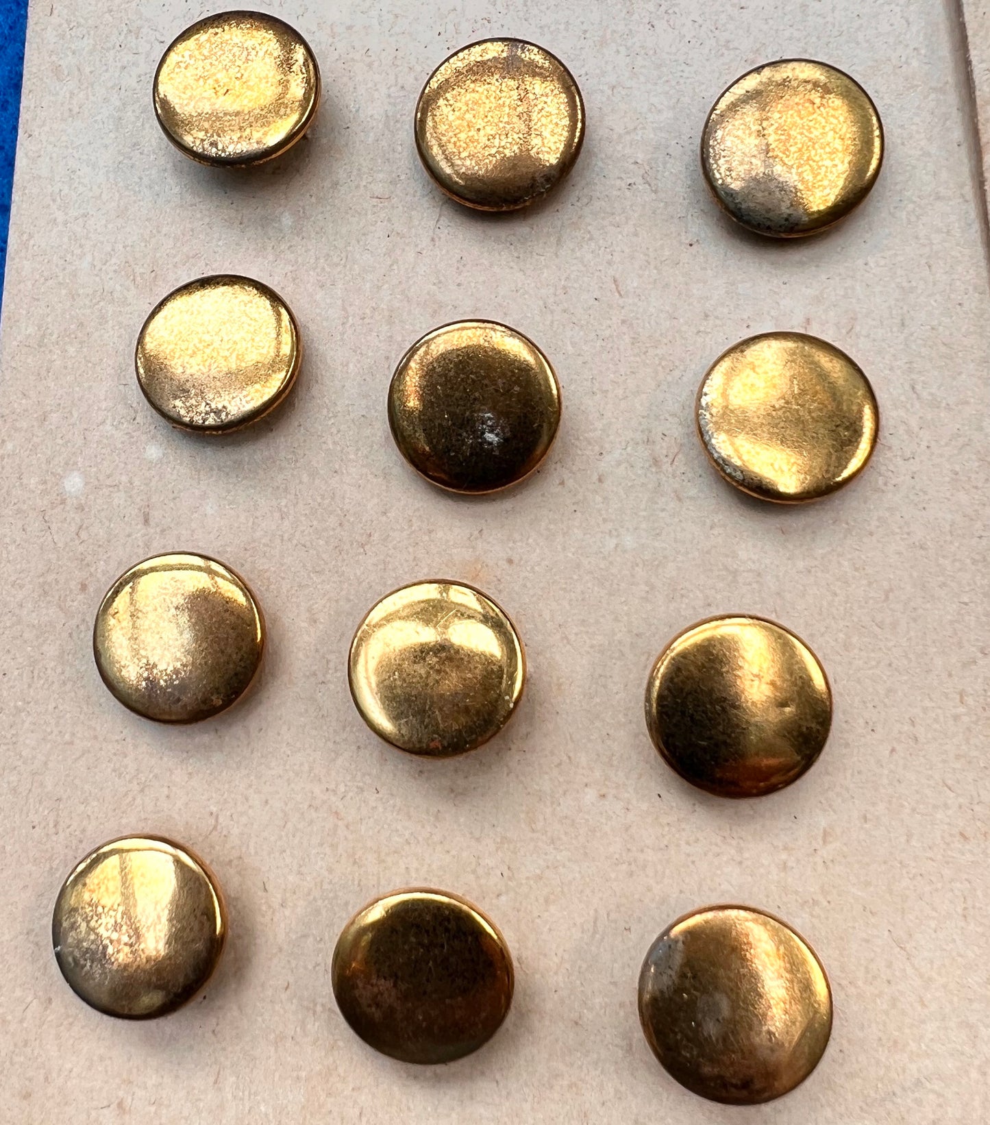 5 sheets of Golden Cuff Studs.