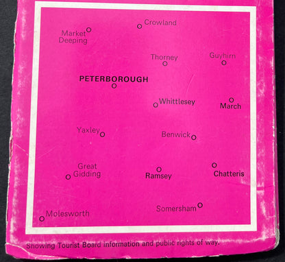 1981, 1986 or 1988 ORDNANCE SURVEY Map of PETERBOROUGH and Surrounding Area SHEET 142