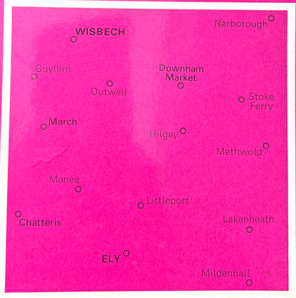 1974 or 1984 ORDNANCE SURVEY Map of ELY, WISBECH and Surrounding Area. SHEET 143