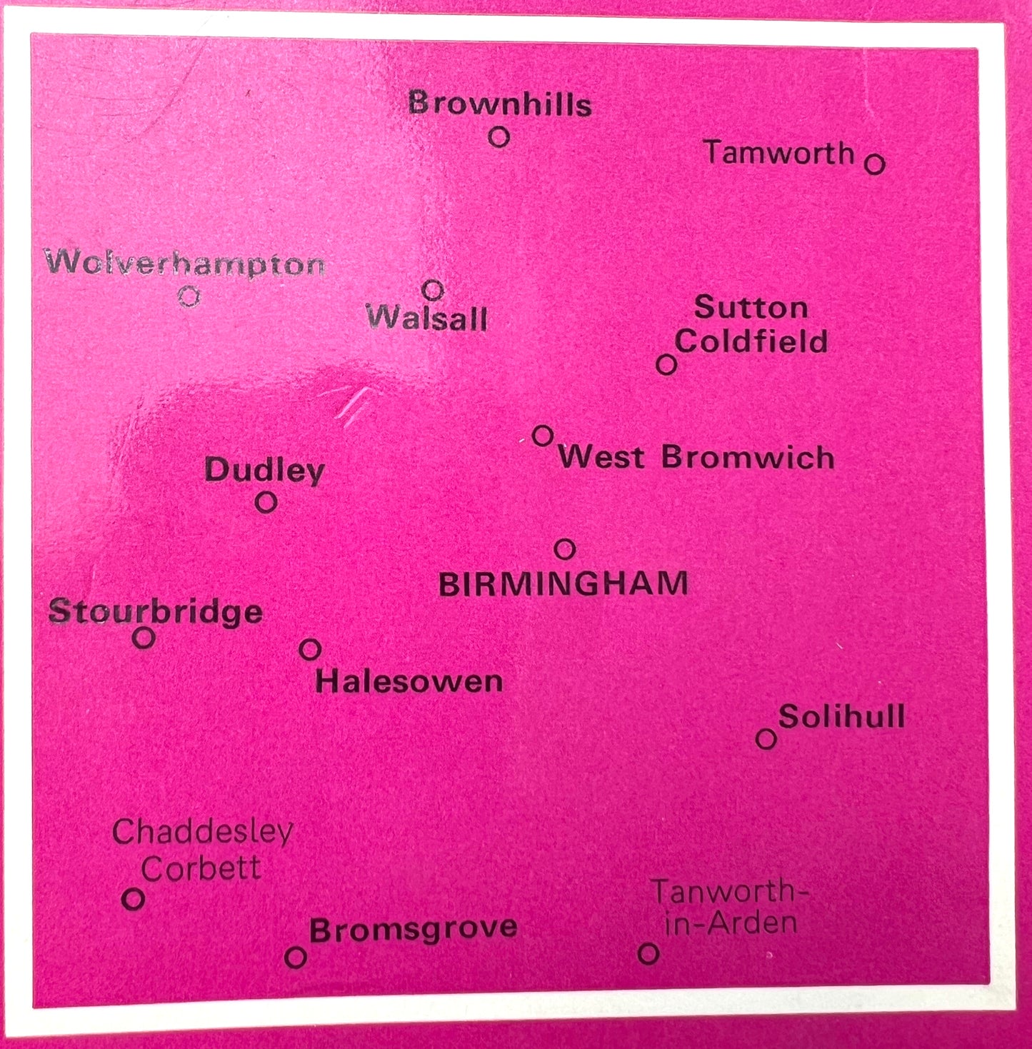 1974, 1987, 1994, or 2001 ORDNANCE SURVEY Map of BIRMINGHAM & Surrounding Area. SHEET 139.