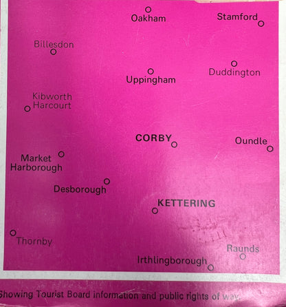 1974, 1979, 1994, 1996 or 2000 ORDNANCE SURVEY Map of KETTERING AND CORBY. SHEET 141.
