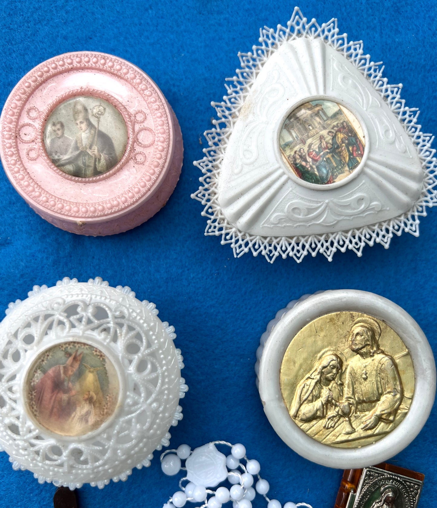 8 Pieces of Vintage Catholic Kitsch