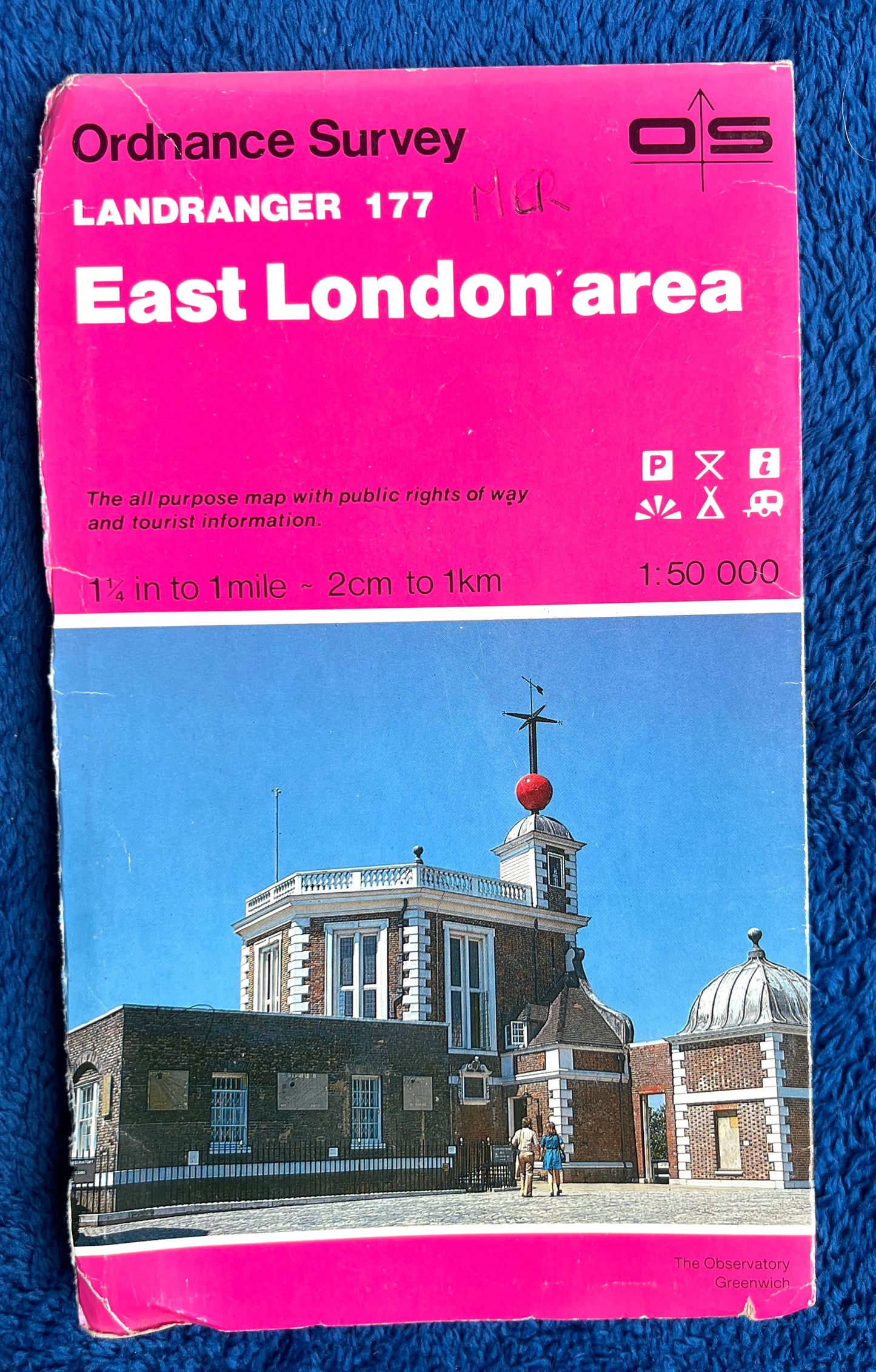 1982 to 1996 ORDNANCE SURVEY Map of EAST LONDON Sheet 177