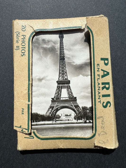 1950s Packet of 20 Photos of Paris, Perfect for Scrapbooking etc