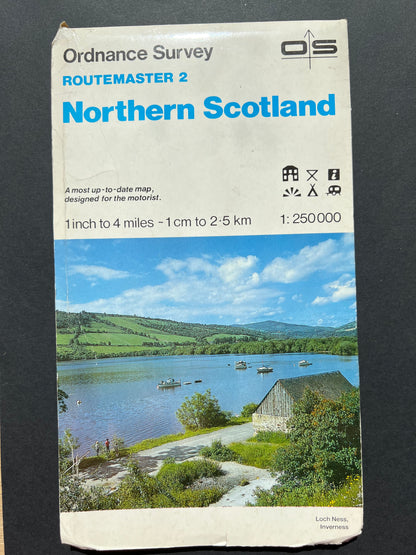 1989 Ordnance Survey Map of Northern Scotland