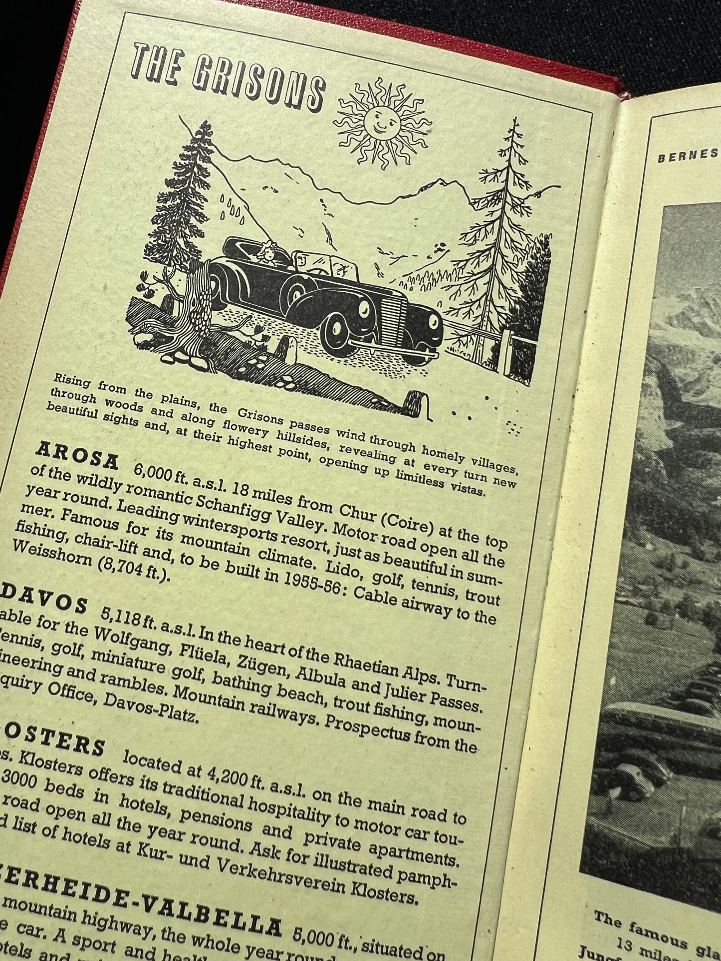 1955  CH Guide - Motoring Guide of Switzerland George Philip & Son Ltd.