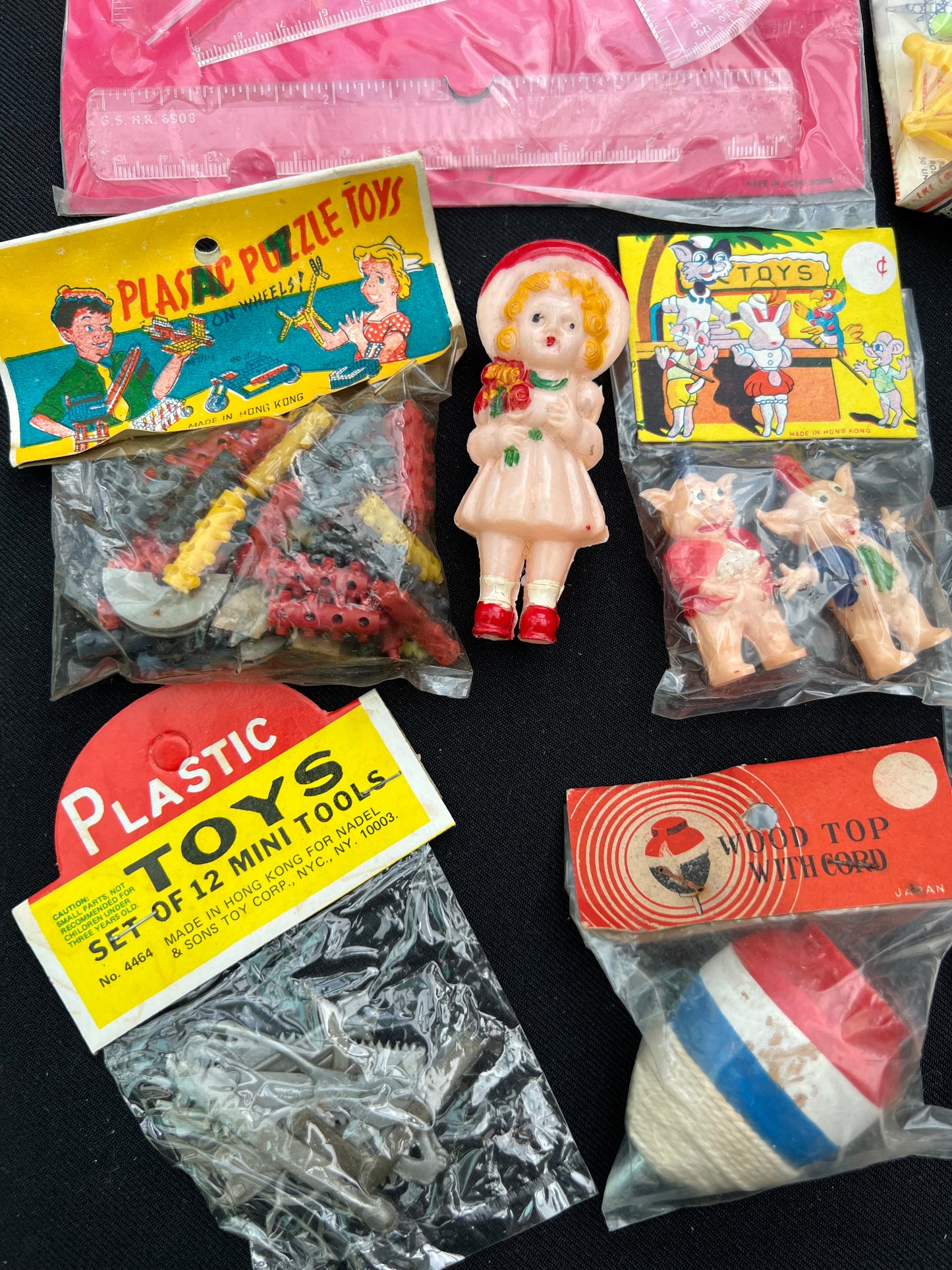 Job Lot of 8 Vintage toys in Grubby Packaging