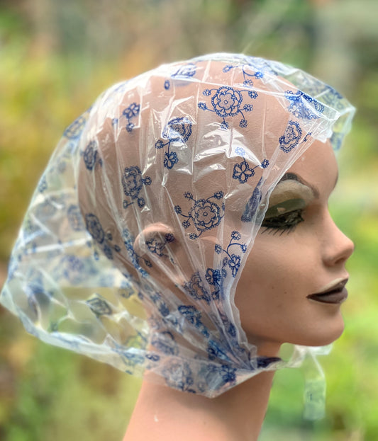 Essential 1950s/60s Pocket Rain Bonnets - Choice of Colours