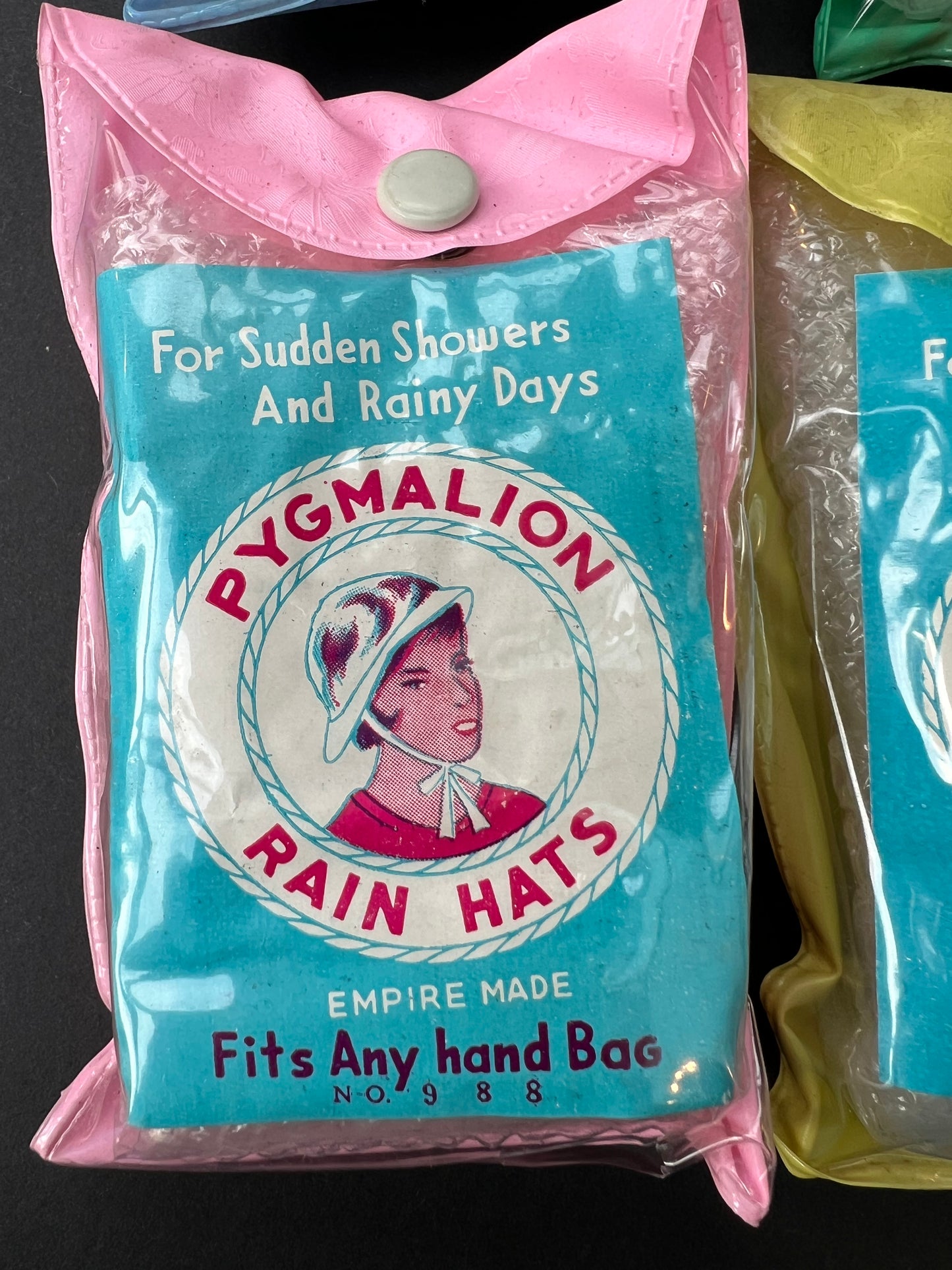 1960s PYGMALION RAIN HATS