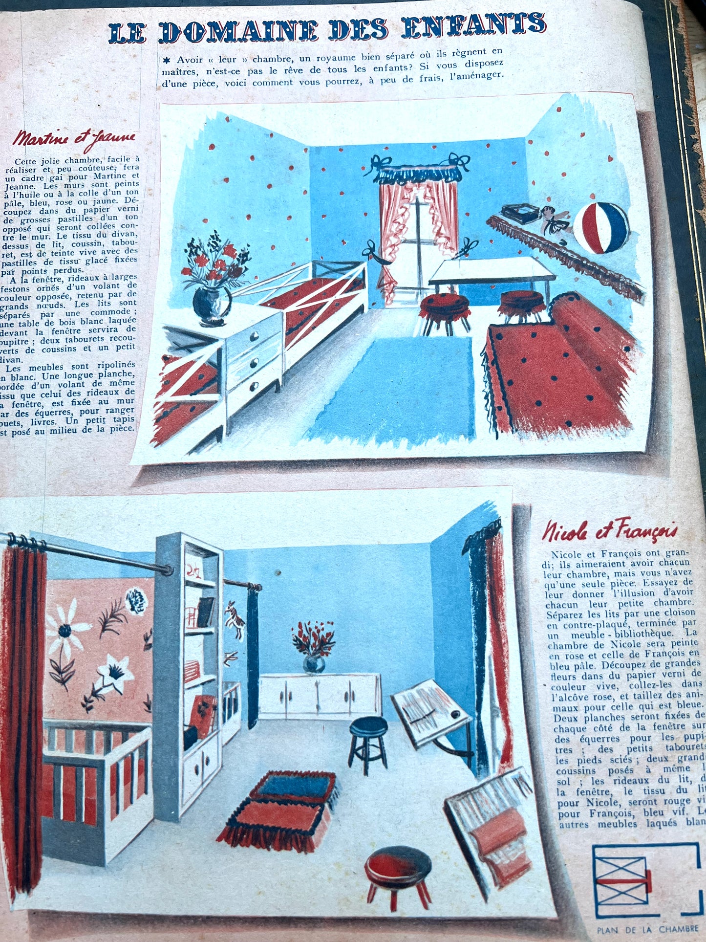 Appreciating the Sun in 3rd May 1941 Wartime MARIE CLAIRE no.197