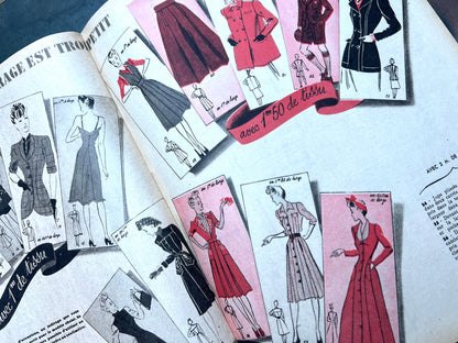 Appreciating the Sun in 3rd May 1941 Wartime MARIE CLAIRE no.197