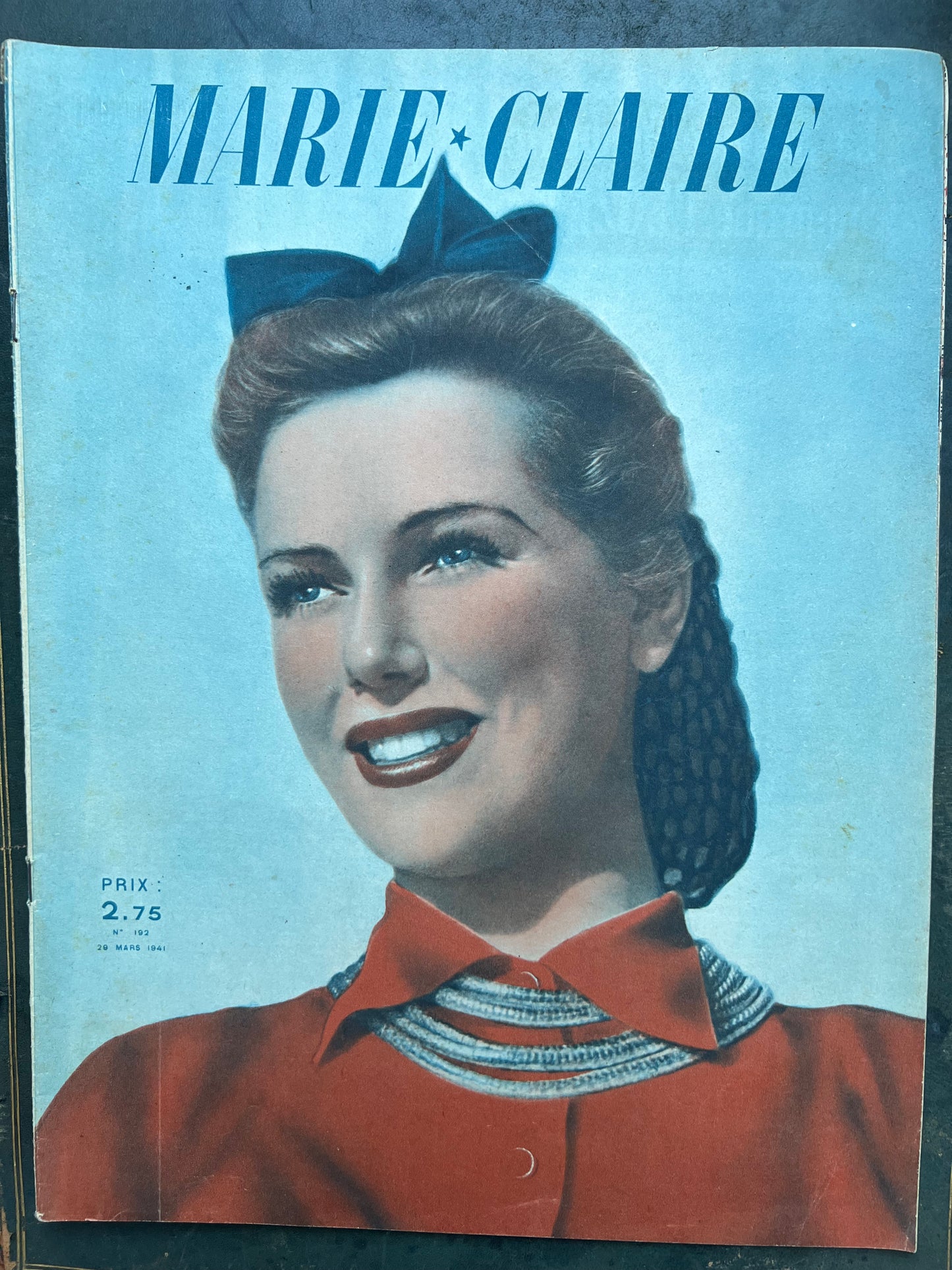 29th March 1941 Wartime MARIE CLAIRE no.192
