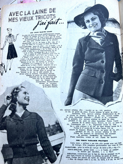 15th March 1941 Wartime MARIE CLAIRE no.190
